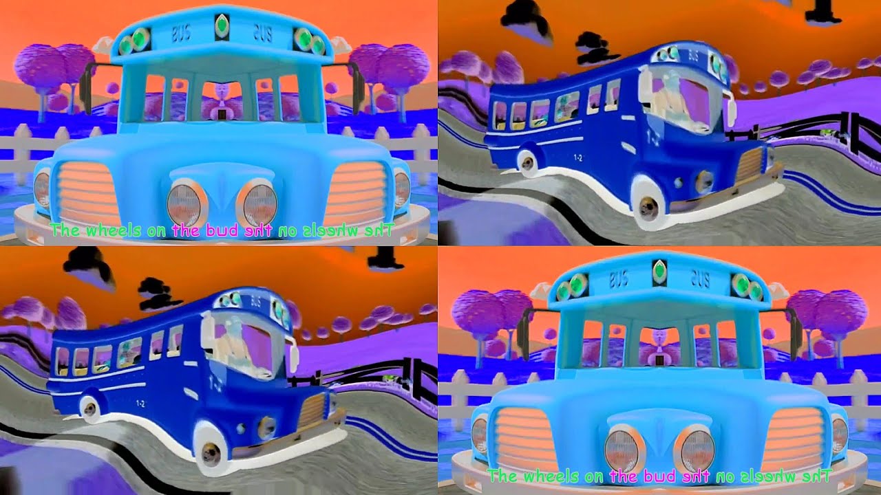 Wheels on the Birthday Bus 😍🚍 Blink-Blink FX Edition 2001fx | Sponsored by Klasky Csupo effects