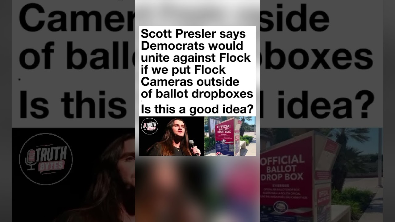 &ldquo;Flock Cameras Outside Ballot Boxes?&rdquo; Scott Presler Sparks Debate 🚨🗳️