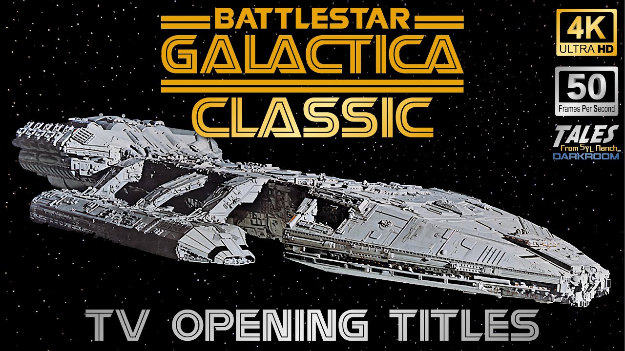 BATTLESTAR GALACTICA CLASSIC: Opening Titles (Remastered to 4K/50fps HD)