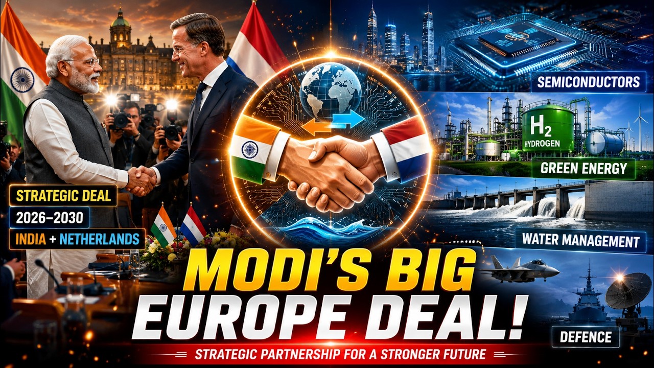 Modi&rsquo;s Netherlands Visit 2026 | India-Dutch Strategic Partnership Explained