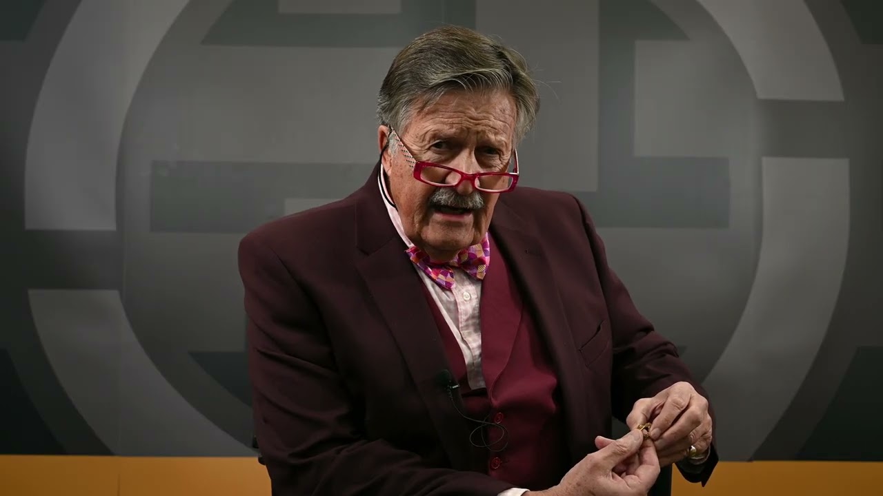 Lot 334 'The Eastchurch' Medieval Gold Gem-Set Annular Brooch with Tim Wonnacott