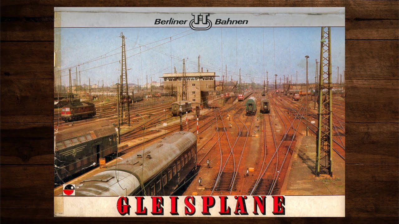 Berliner TT-Bahnen Gleispläne-Katalog 1984 – Modellbahn, DDR, BTTB, Zeuke