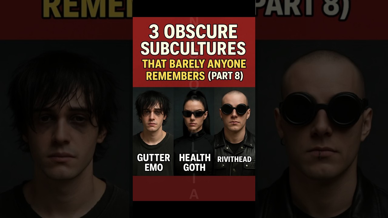 3 Obscure Subcultures That Barely Anyone Remembers (Part 8)  #neonostalgia #nostalgia