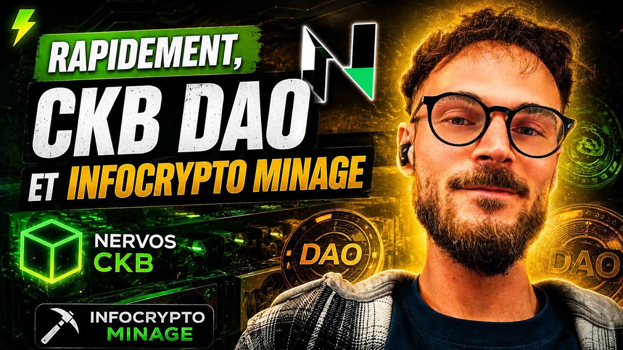 CKB DAO et info wallet et Minage