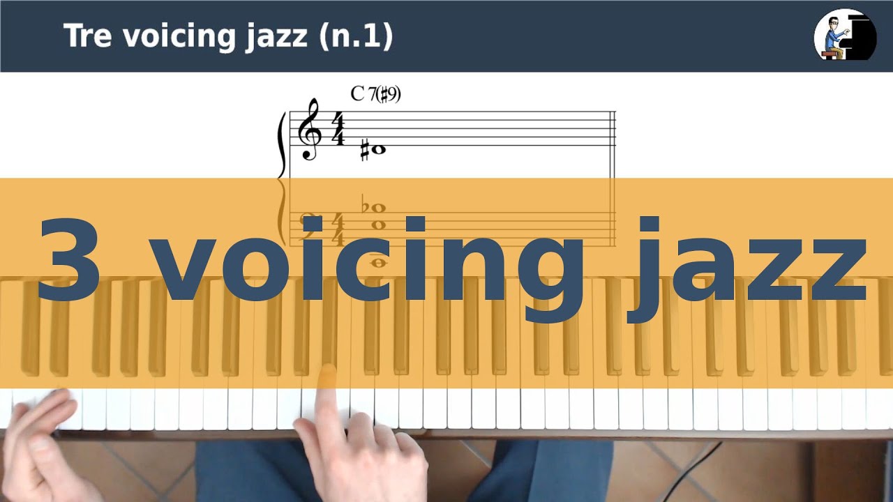 Tre tipici voicing jazz da suonare al pianoforte