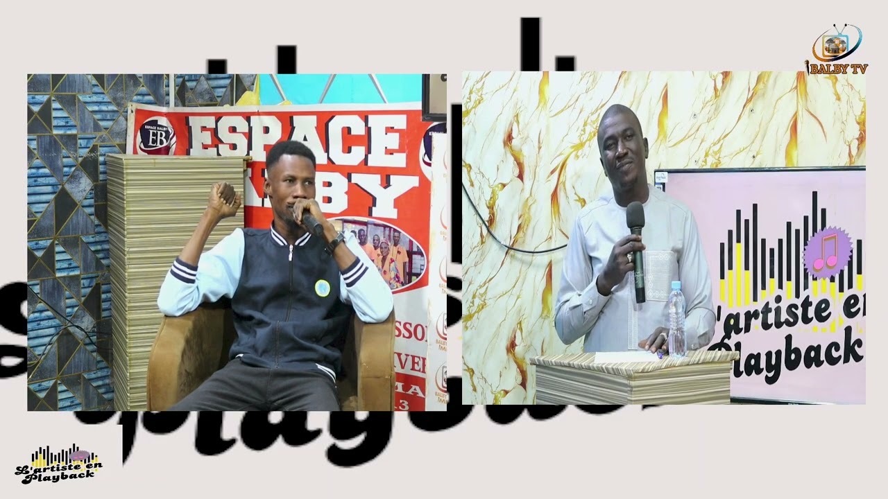 Chaka Koné dans l'artiste en playback sur Balby tv présenté par Grand B