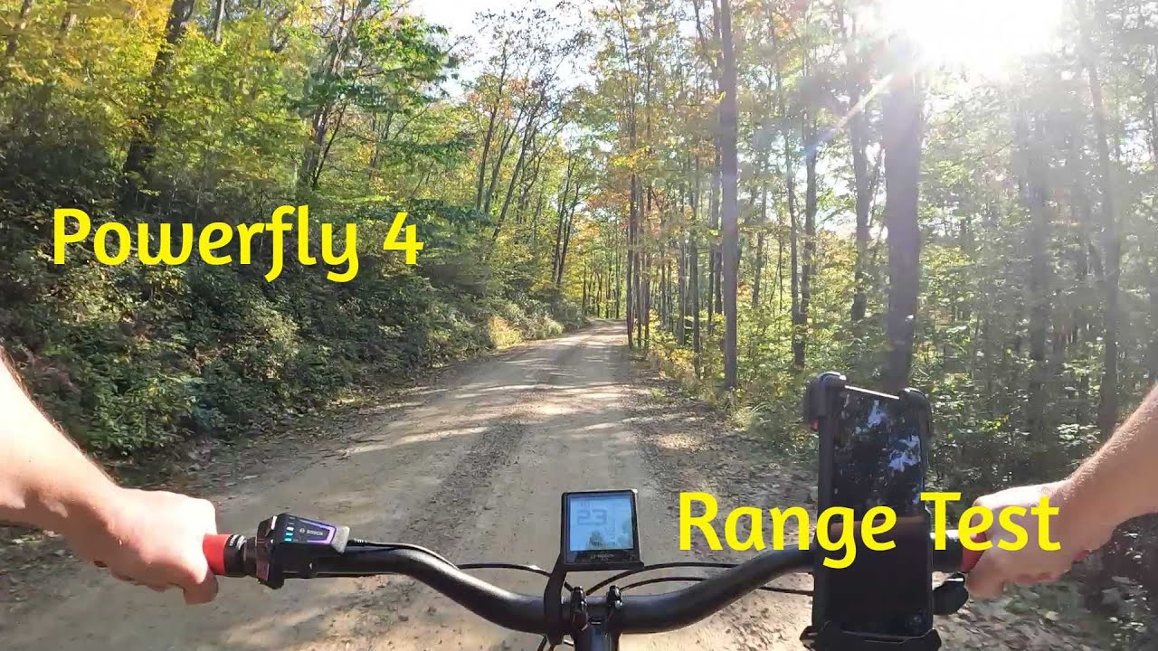 Trek Powerfly 4 2023 Range Test