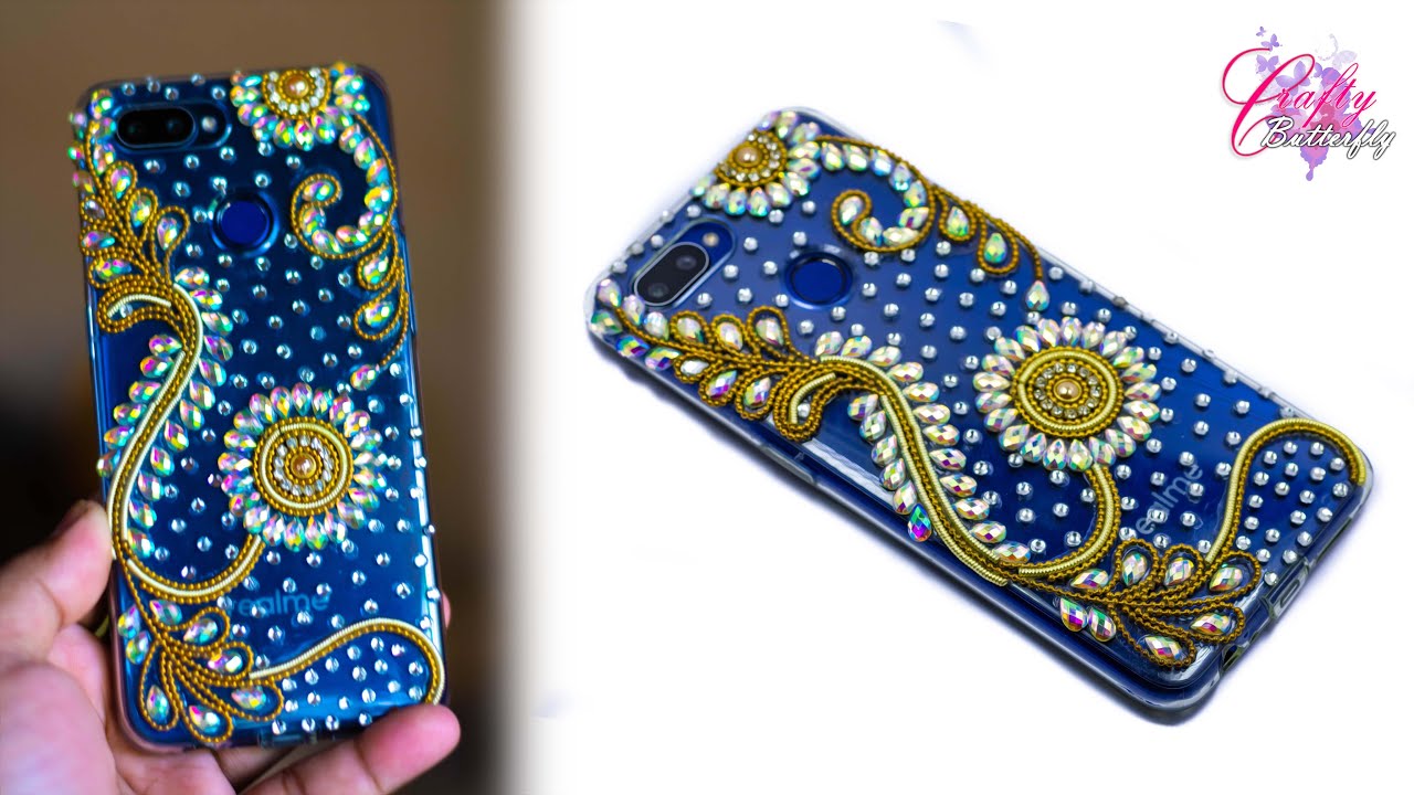 DIY Phone Case Life Hack | Phone DIY Projects Easy | Phone case decoration | Crafty Butterfly 014