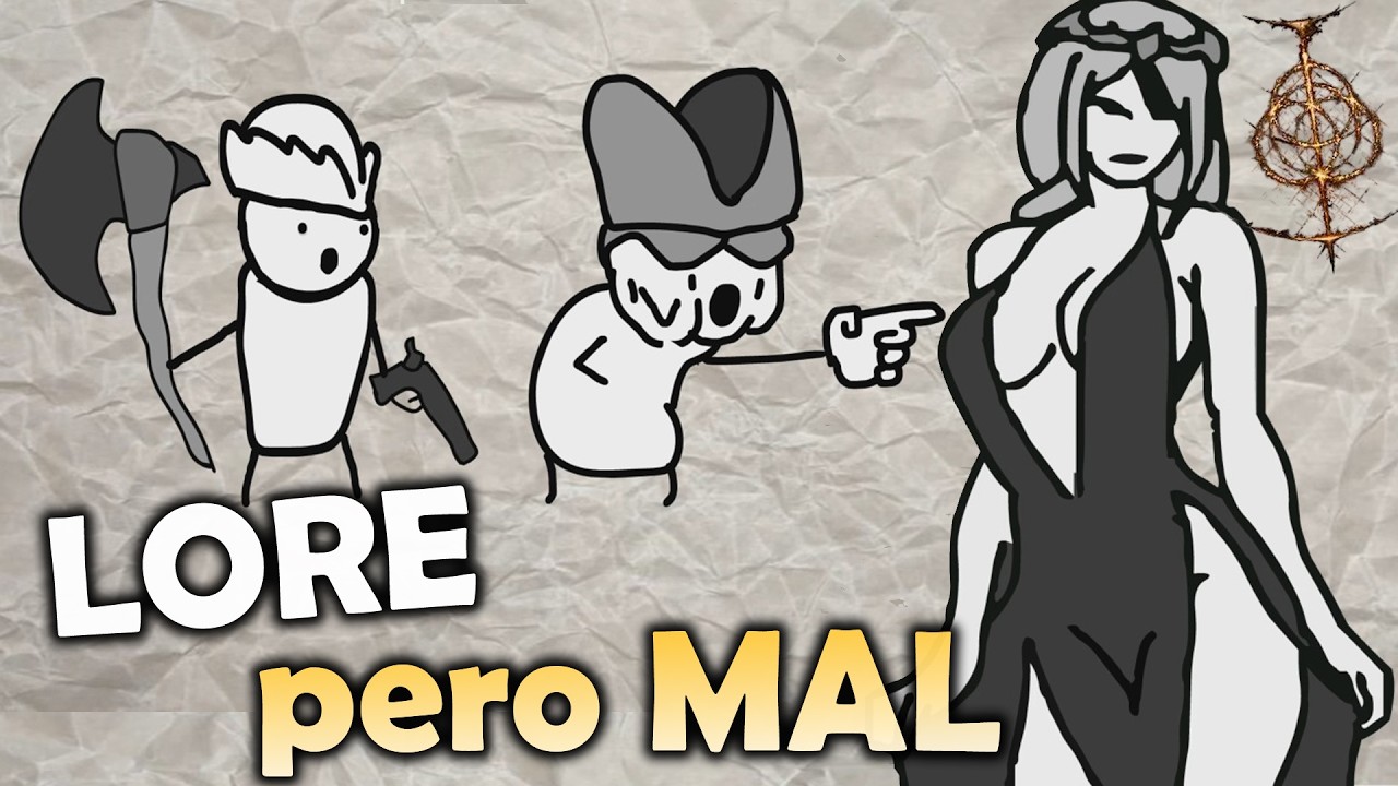 ANALIZAMOS la TODA LA HISTORIA de ELDEN RING y BLOODBORNE pero MAL CONTADA