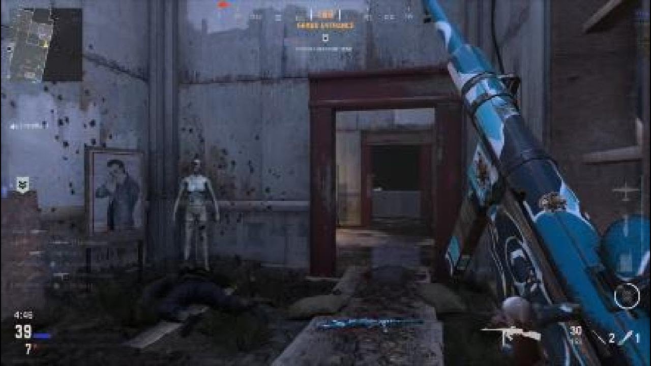 COD vanguard throwing knife trolling