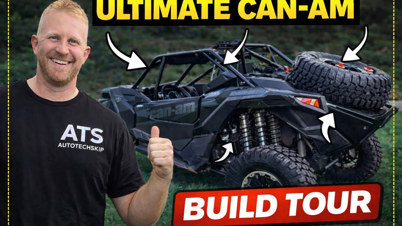 19 Can Am x3 XRSTurboRR custom build with Engage AutoSports! One of a kind Cage,Trunk,Tire Carrier.