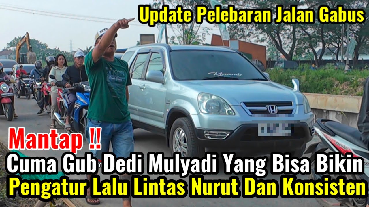 Mantap‼️Cuma Gubernur Dedi Mulyadi Yang Bisa Bikin Pengatur LalulintasDi Gabus Nurut Dan Konsisten