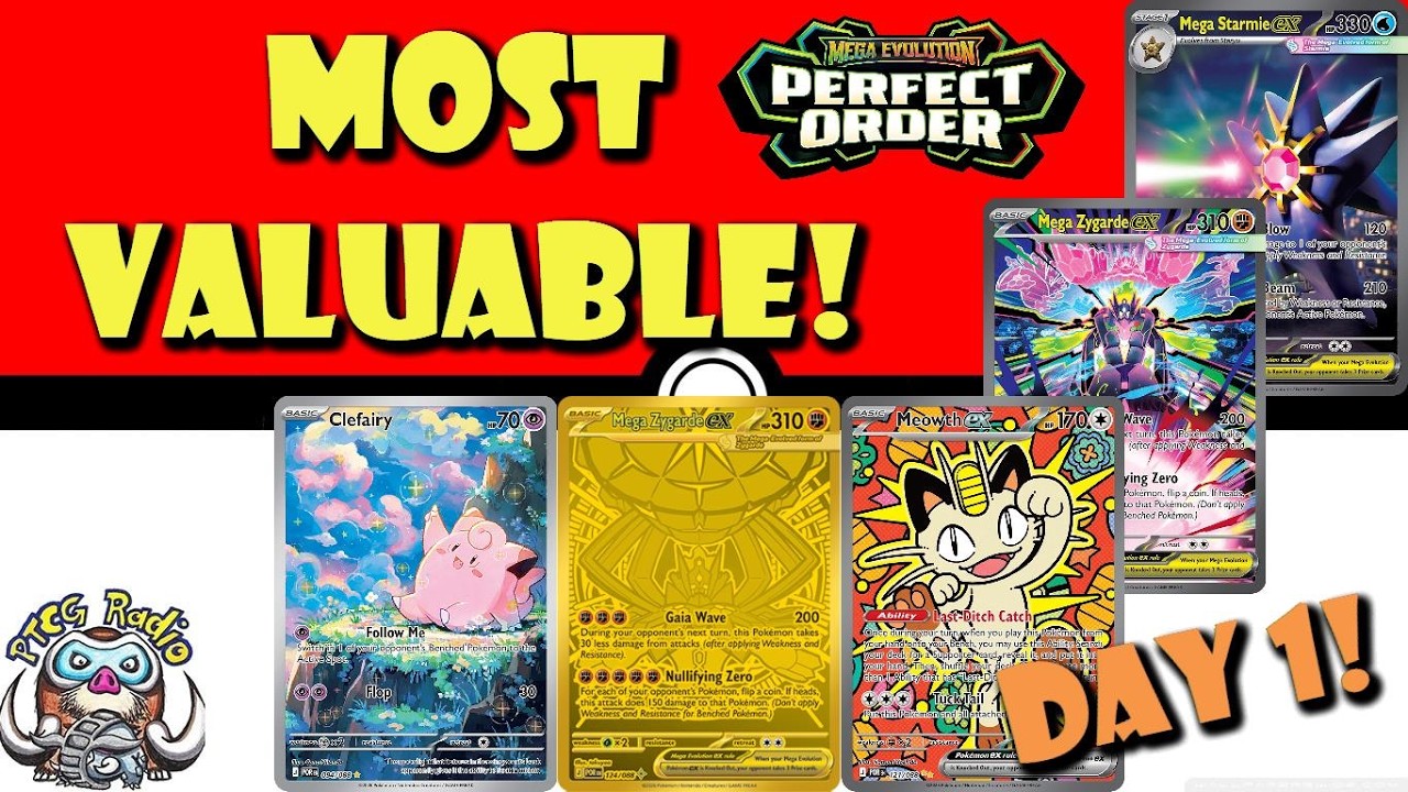 Топ-10 самых ценных карт из набора Perfect Order! Лучший набор для коллекционирования за последни...
