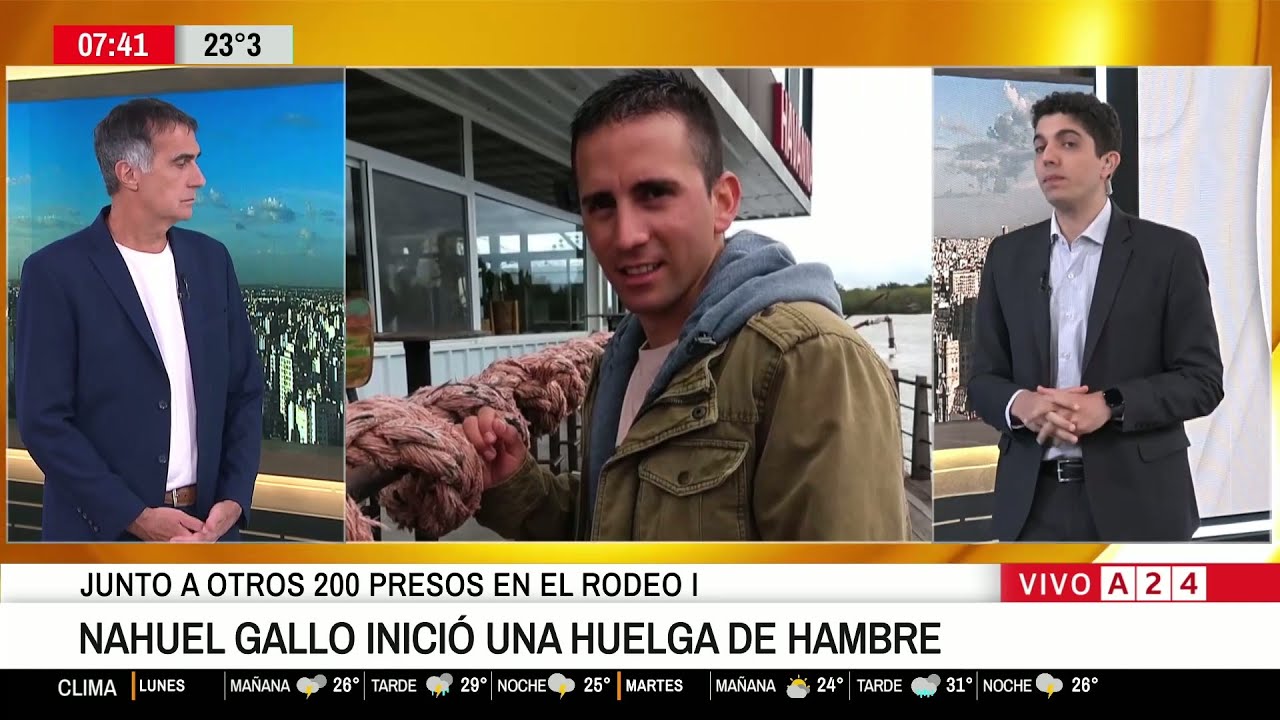📢 VENEZUELA: NAHUEL GALLO INICI&Oacute; UNA HUELGA DE HAMBRE JUNTO A 210 PRESOS M&Aacute;S EN EL RODEO