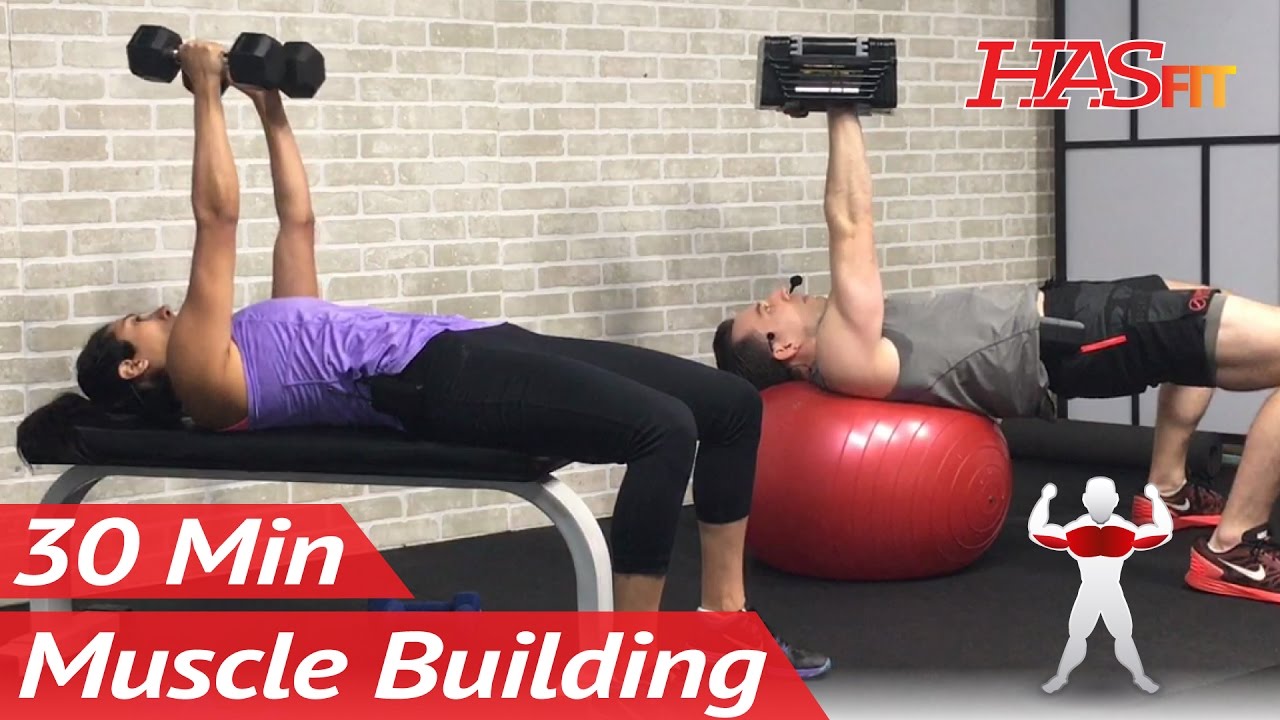 30 Min Chest and Tricep Workout to BUILD MUSCLE Muscle Building Workouts Chest Triceps Bodybuilding