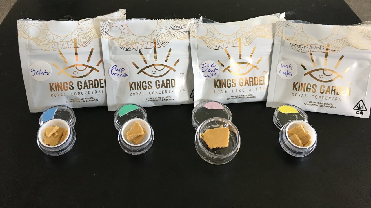 Kings Garden (Live Resin Batter) : The Blind Taste Terp Challenge