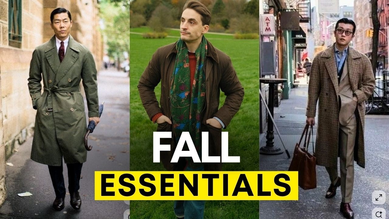 5 Fall Essentials Every Stylish Man Should Own