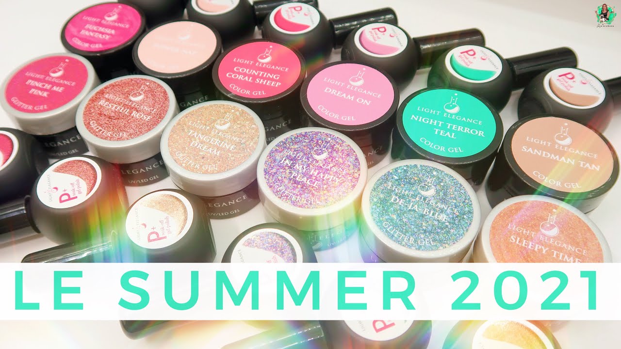 NEW Dreaming In Color Collection | Light Elegance Summer 2021 | PART 1 Initial Review & Swatches