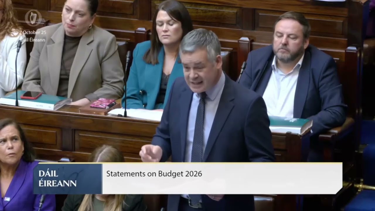 Pearse Doherty responds to Budget 2026