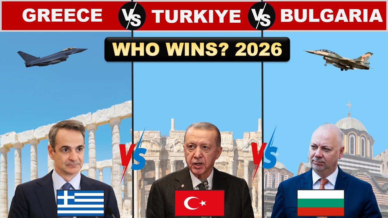 Greece vs Turkiye vs Bulgaria 2026: Who Dominates the Aegean & Black Sea in 2026?
