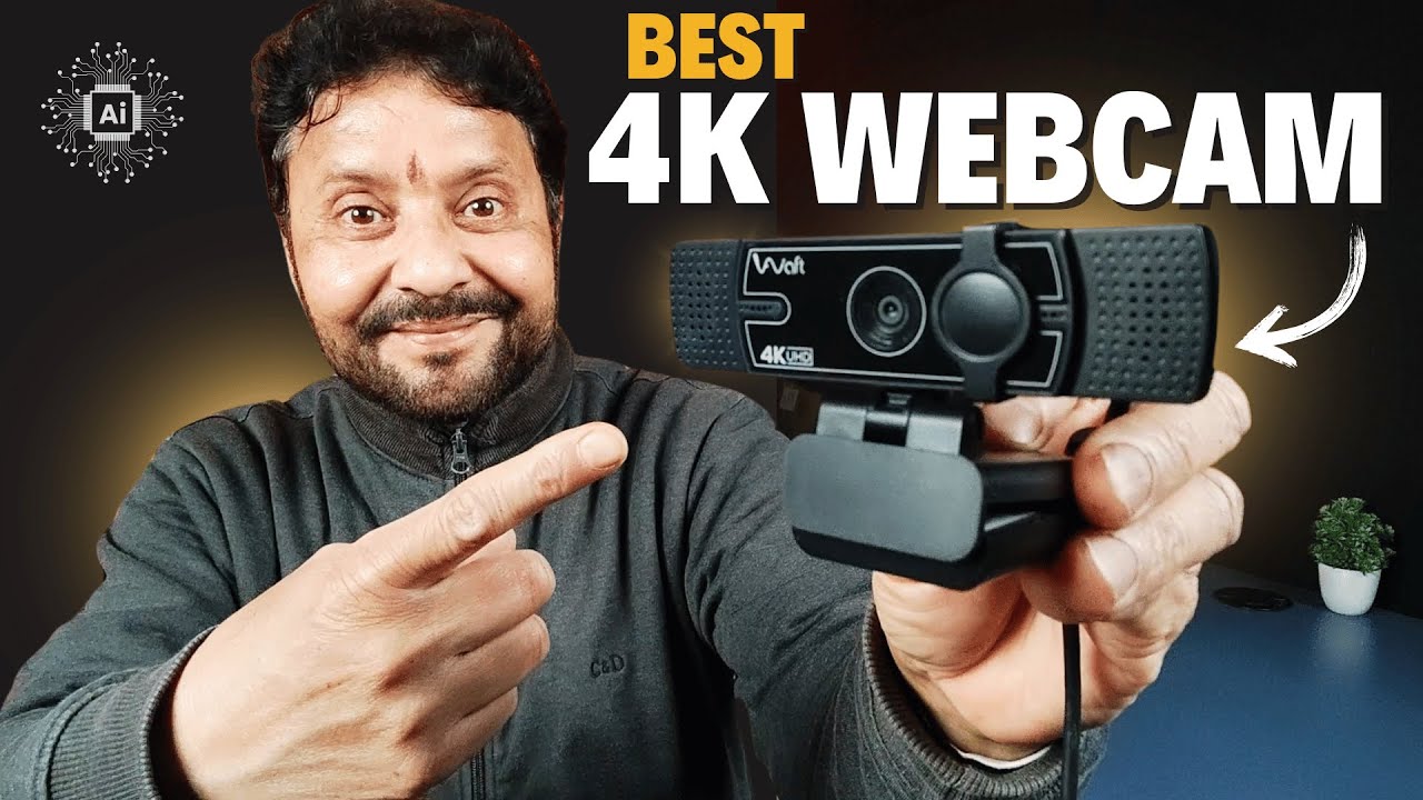 Best 4K WebCam for Live Streaming | AIWaft VEOαCAM 4K Ultra HD Webcam | Unboxing | Review