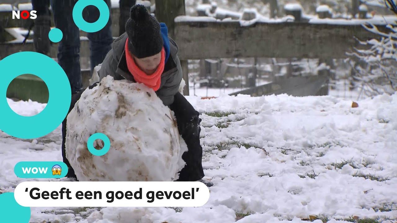 Sneeuw! Witte pakjesavond in Limburg