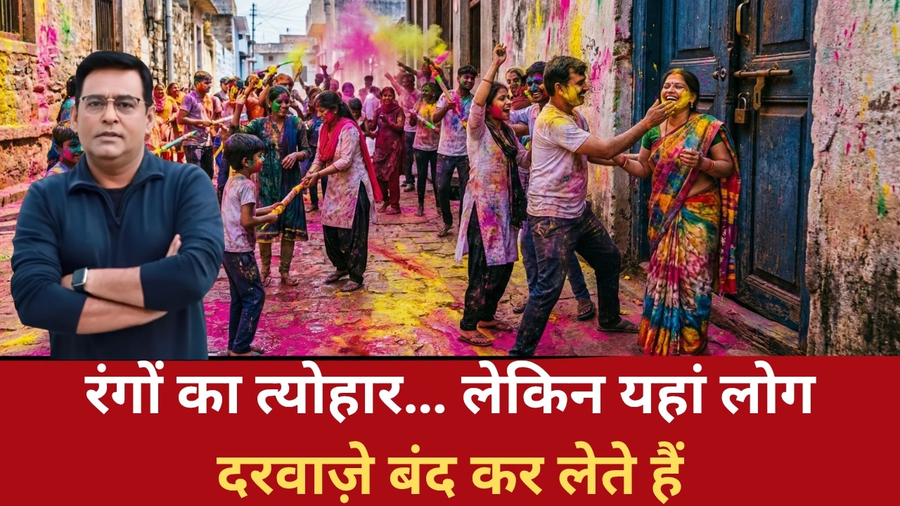 EP: 1393 | रंगों का त्योहार… लेकिन यहां लोग दरवाज़े बंद कर लेते हैं
