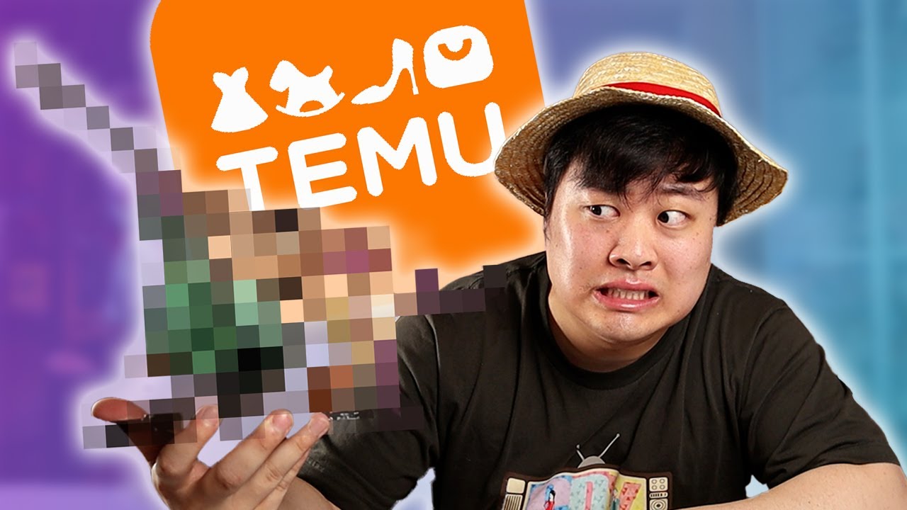 Trying Out Anime Merch From Temu!