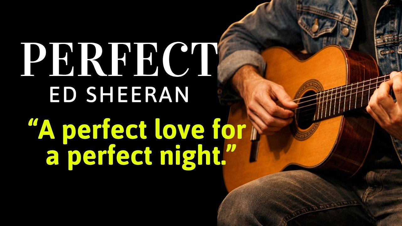 ( Slow Tempo ) Perfect - Ed Sheeran - Easy Fingerstyle Guitar Tutorial TAB