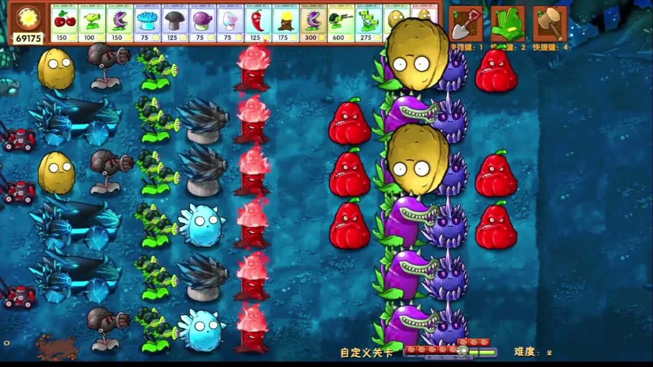 PvZ Fusion 3.1 – Big Gold Turret + Boreal Spruce vs Ice Queen Final Boss (Epic Destruction!)