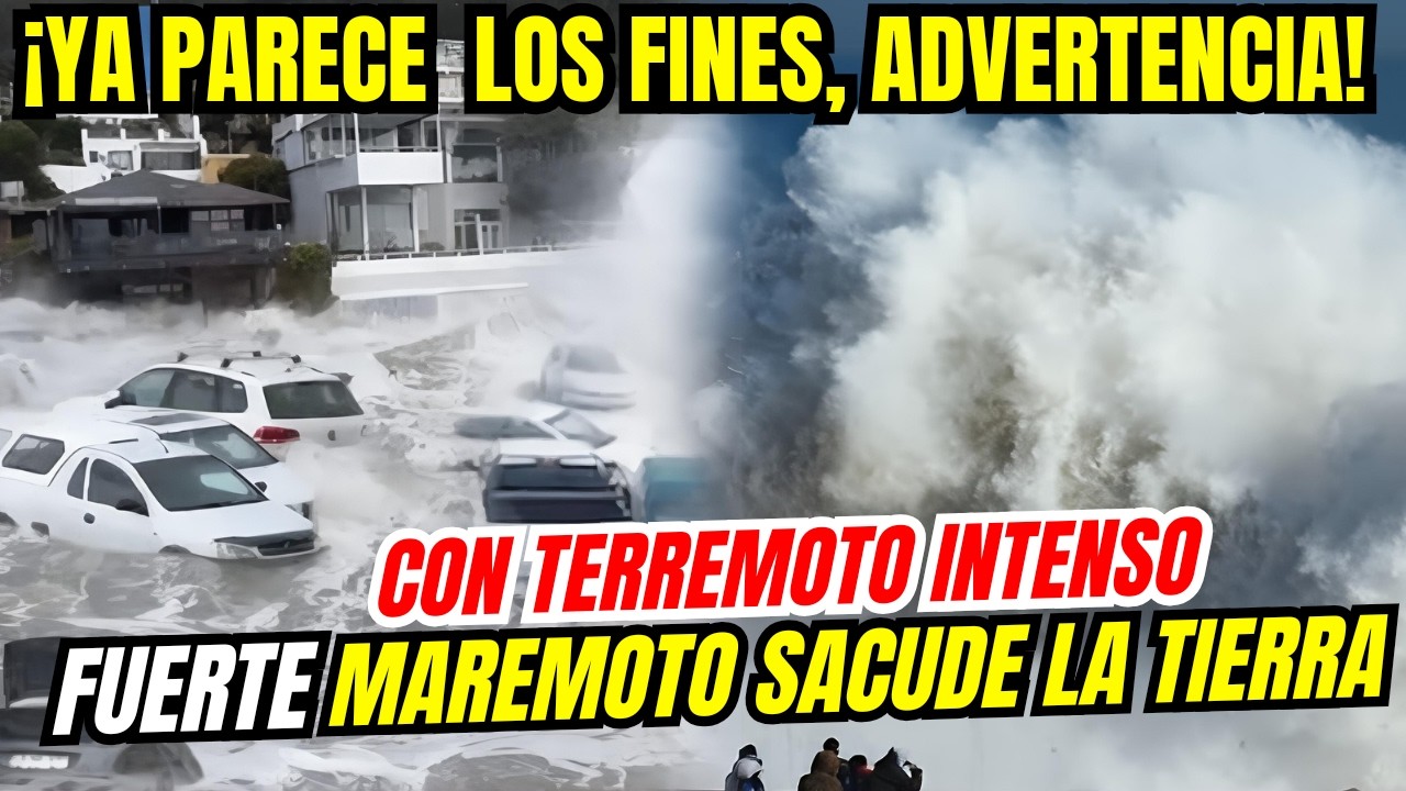FUERTE TERREMOTO Y MAREMOTO SACUDEN ESTE PAIS, HA TEMBLADO LA TIERRA JUSTO AHORA