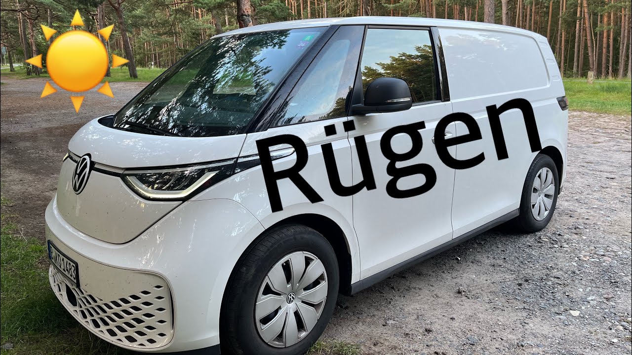 ID Buzz Fahrt nach Rügen. Reichweitentest.
