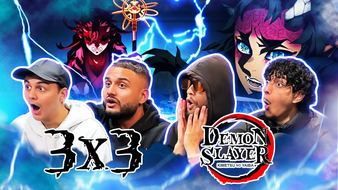 ABSOLUTE CARNAGE!!! | BROTHERS watch Demon Slayer 3x3 | REACTION