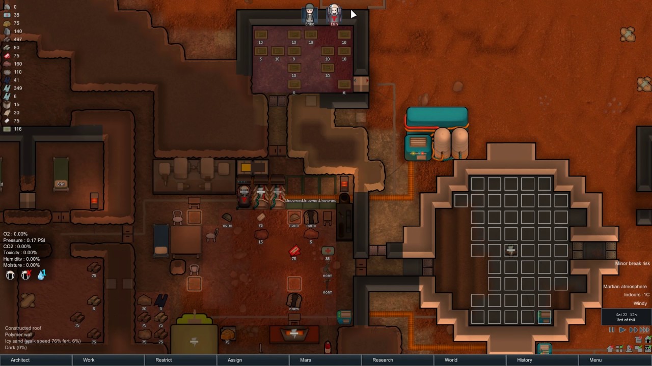 Rimworld MarsX v3.0.2  - Ep 6  - Gift from the stars  - Let's Play Rimworld Mars