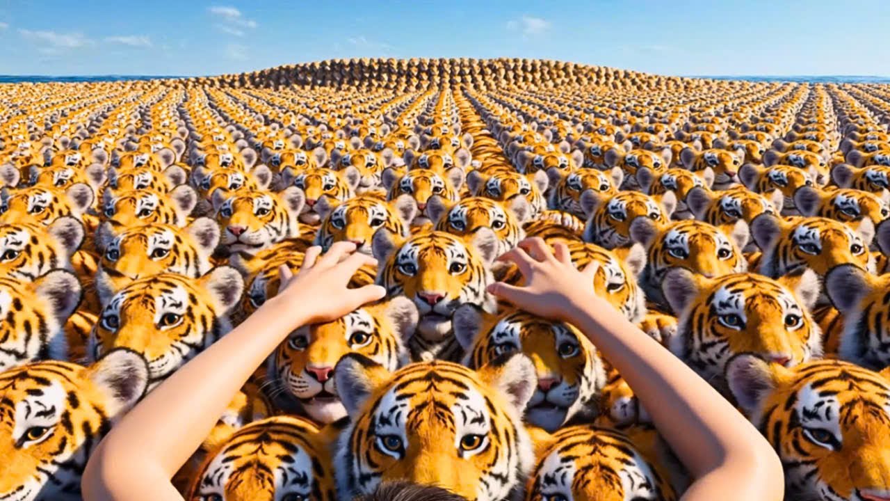 Surreal Animal Ocean ASMR 🌊🐾 Deeply Relaxing, Soft, Cozy & Oddly Satisfying Visuals