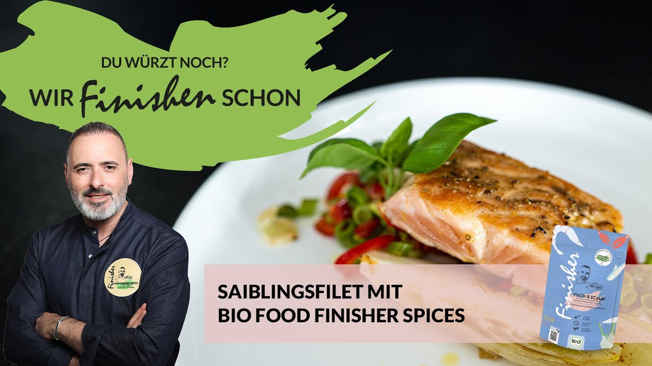 🐟 Saiblingsfilet perfekt braten – mit Luis Dias & Bio Food Finisher Spices!🌟