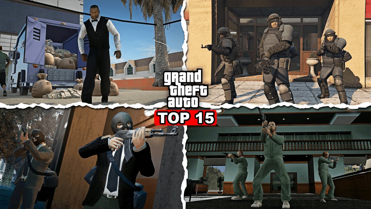Los 15 Mejores Golpes de GTA