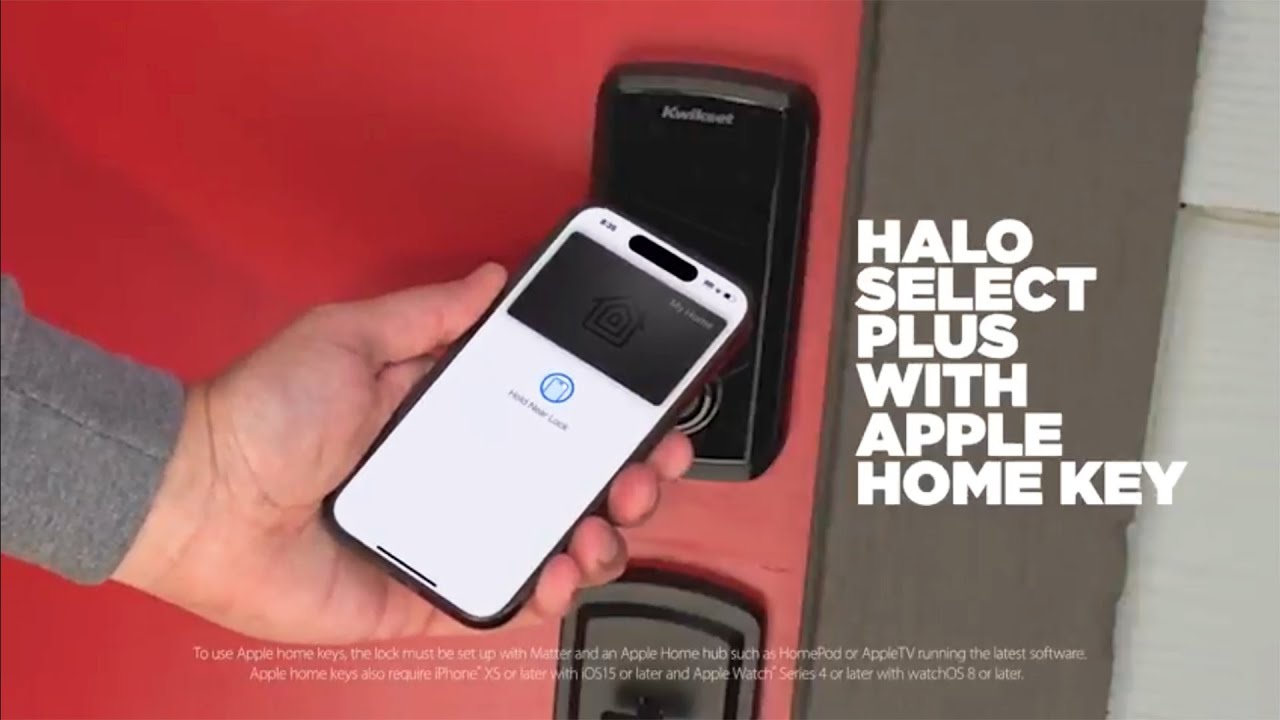 Умный замок Kwikset&reg; Halo Select Plus&trade; с поддержкой Wi-Fi и Matter