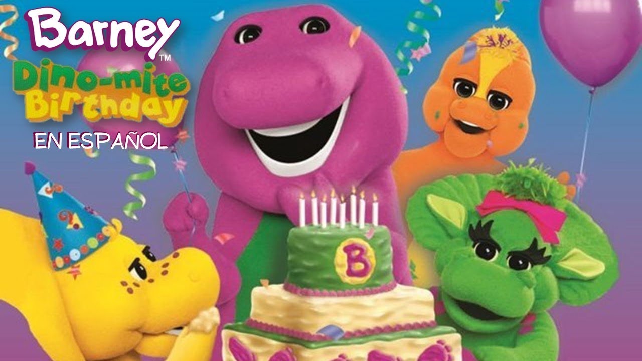 Barney | El Cumpleaños Dino-mita de Barney (Completo) | Spanish - Español