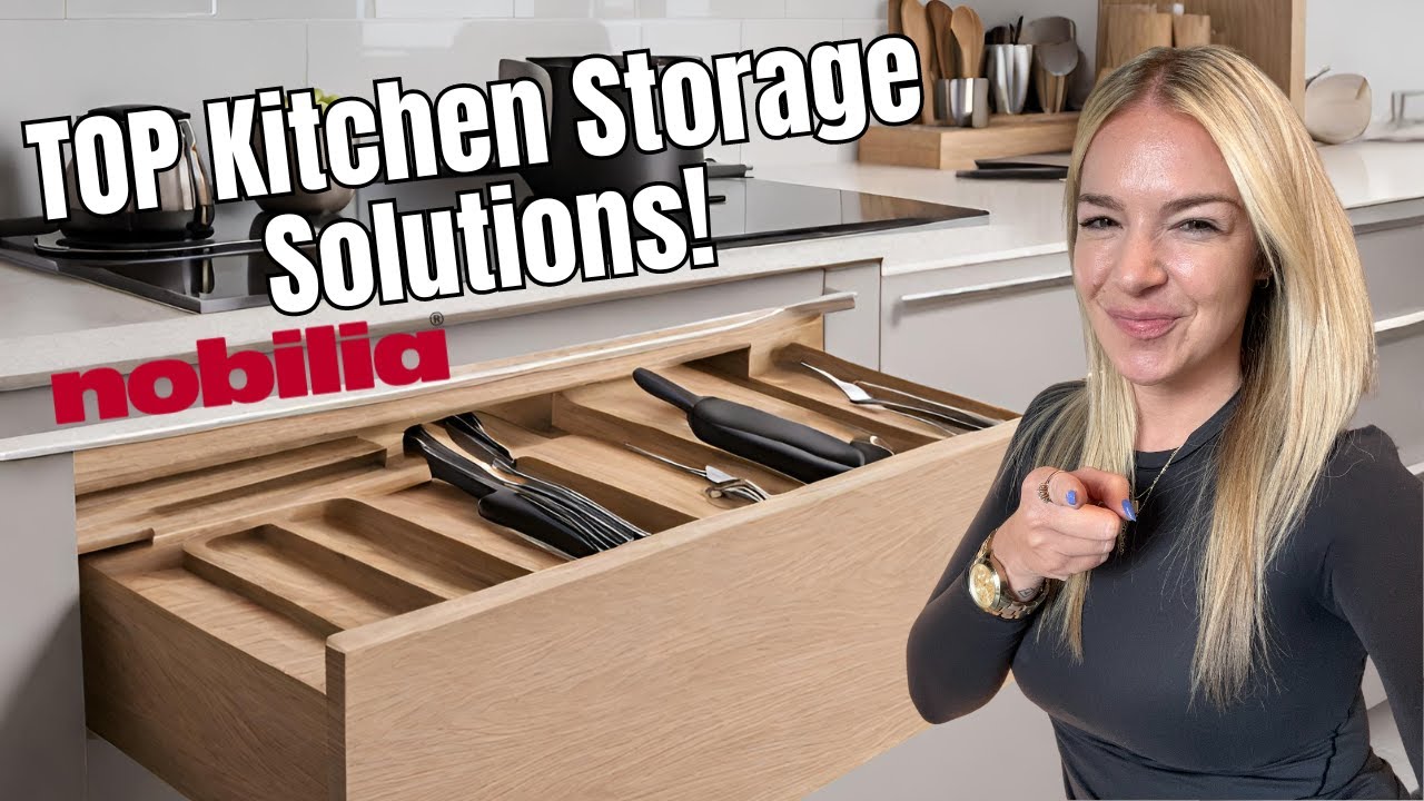 TOP Kitchen Storage Solutions | Say goodbye to wasted Kitchen space with NOBILIA
