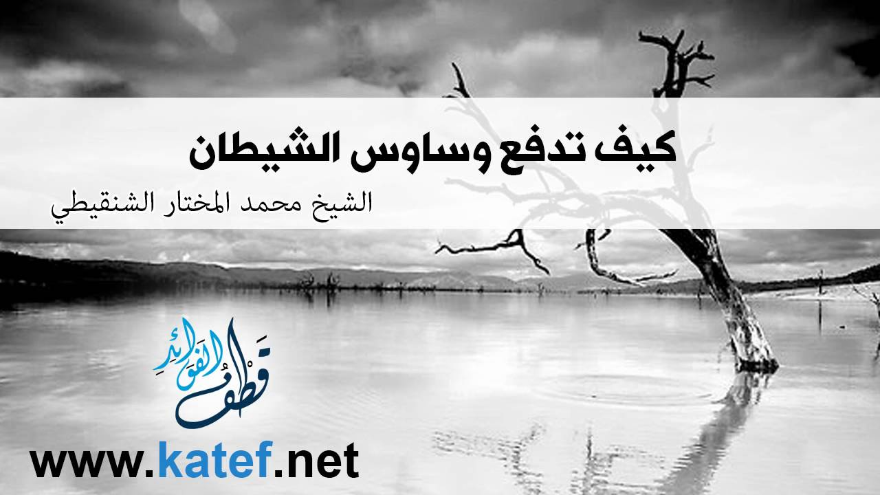 كيف تدفع وساوس الشيطان؟   محمد المختار الشنقيطي