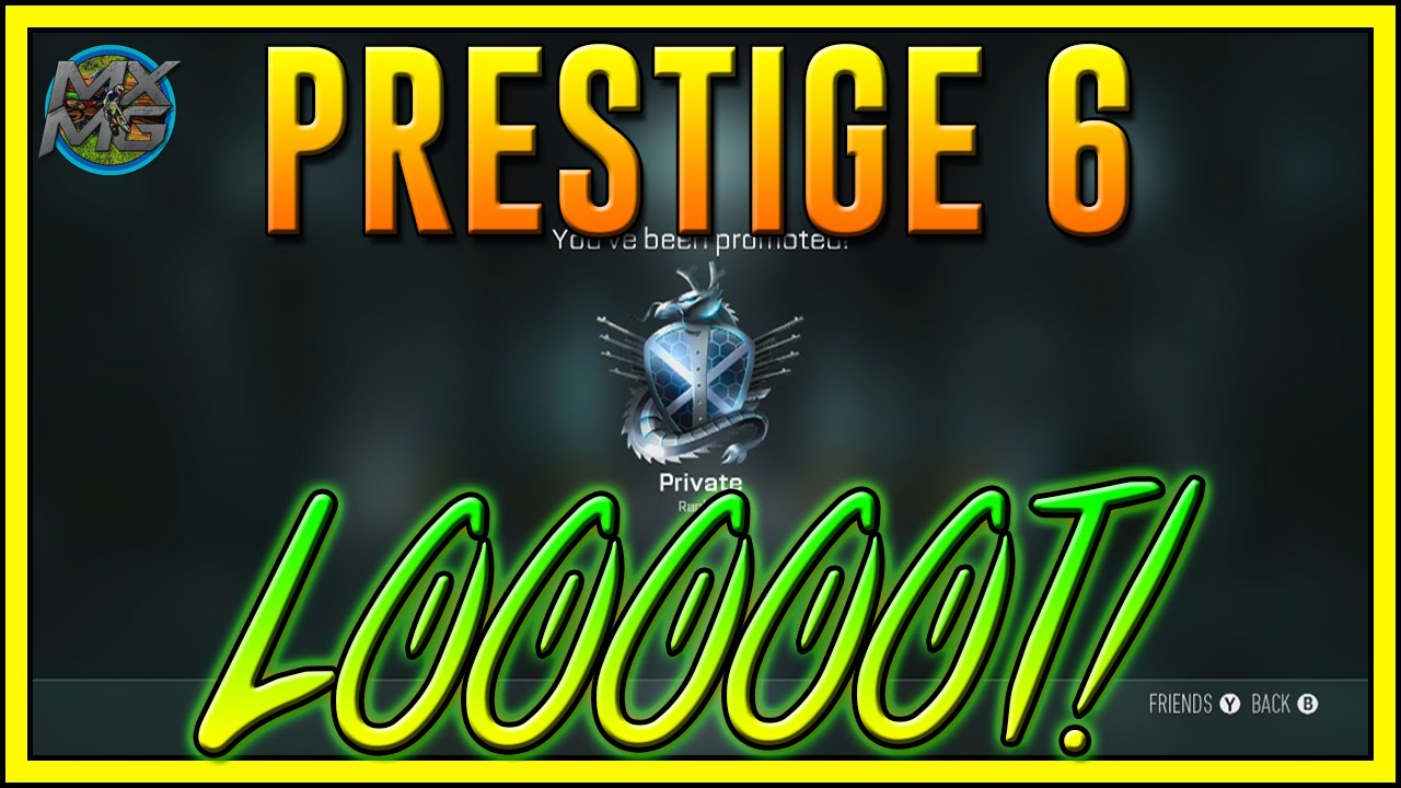 Advanced Warfare Prestige 6 LOOT - COD AW 6th Prestige Loot, Stats, and MORE! - Call of Duty