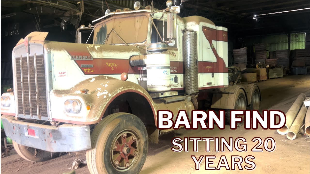 1973 Kenworth W900a Rescued After Sitting For 20 Years