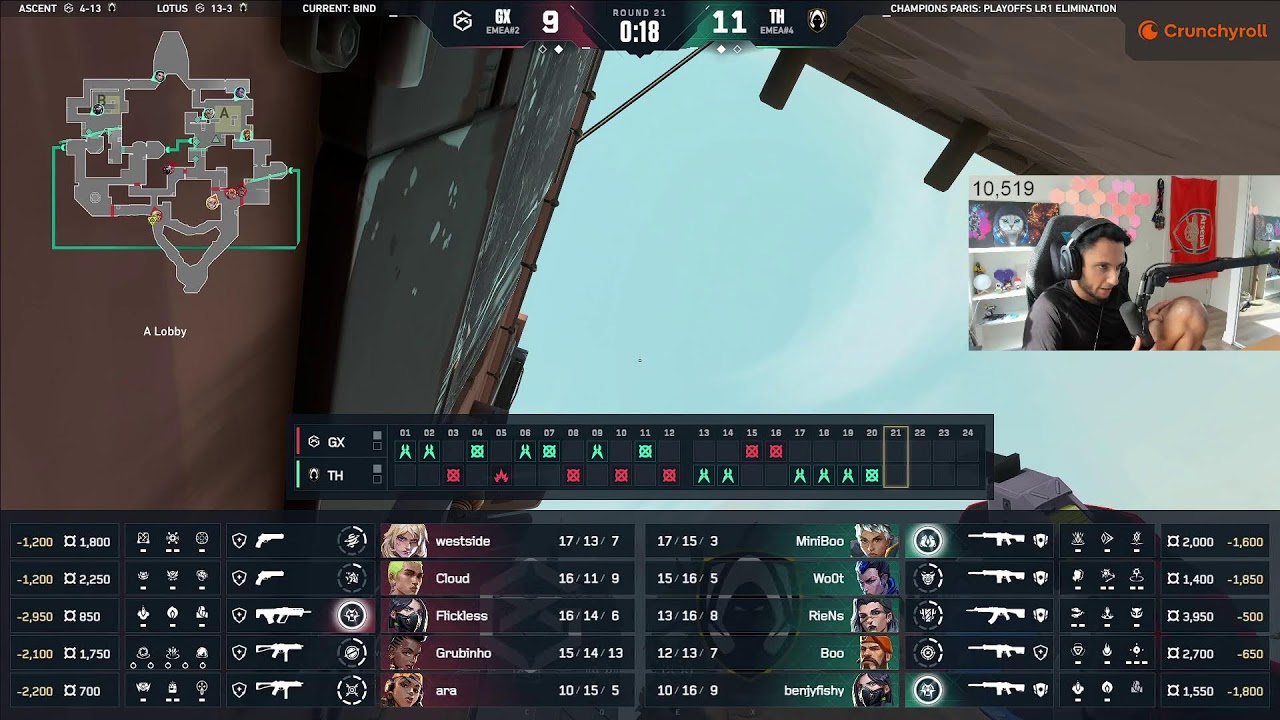 FNS | TH vs GX- VALORANT Champions Paris - Playoffs Lowers #VCTWatchparty !paris