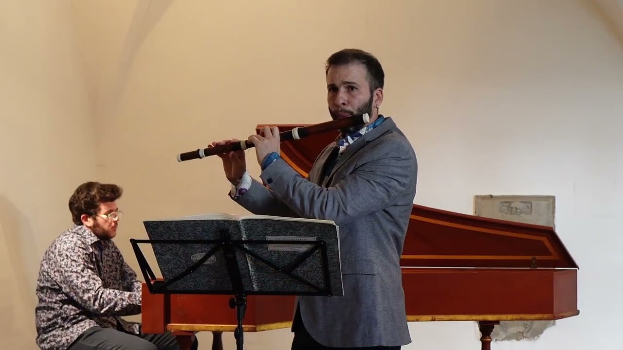 Pietro Locatelli, Sonate VII à Flauto Traversiere Solo è Basso, First Movement.