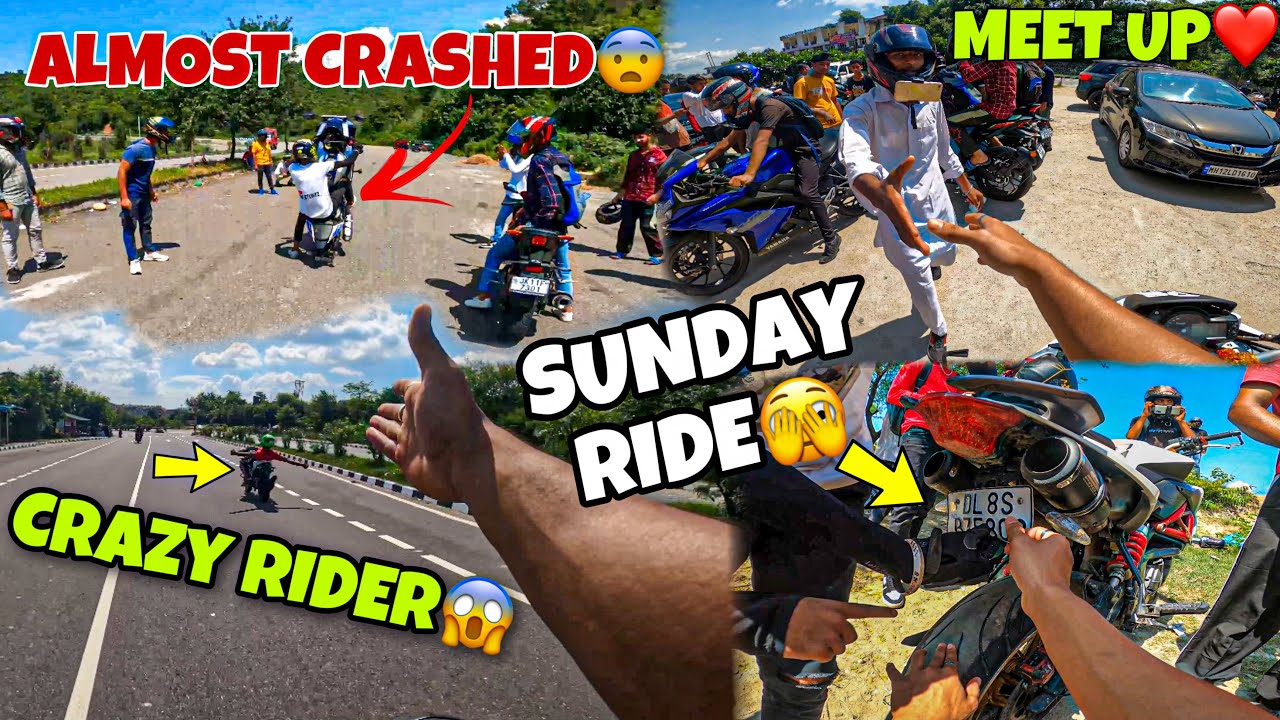 SUNDAY RIDE GONE WRONG😨 | Stunt point prr police aagai😥| Full power Ride😱 Training back workout❤️