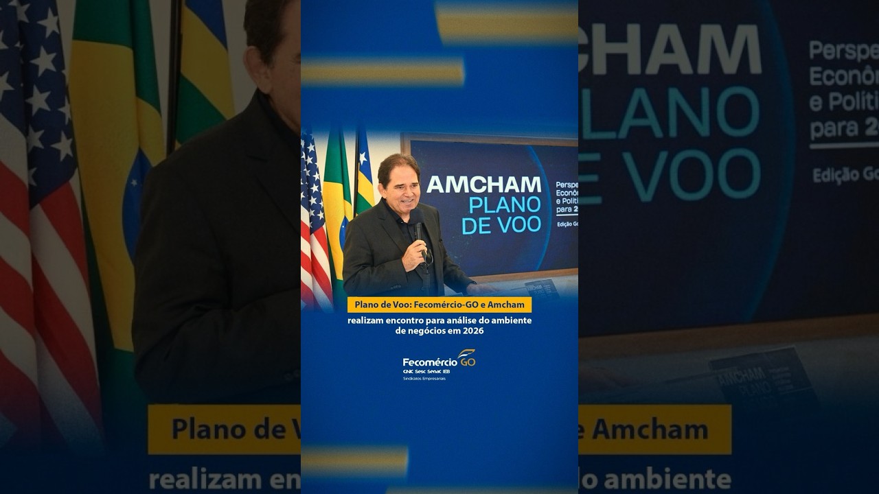 Amcham e Fecomércio apresentam Plano de Voo 2026 a lideranças empresariais, economistas e executivos