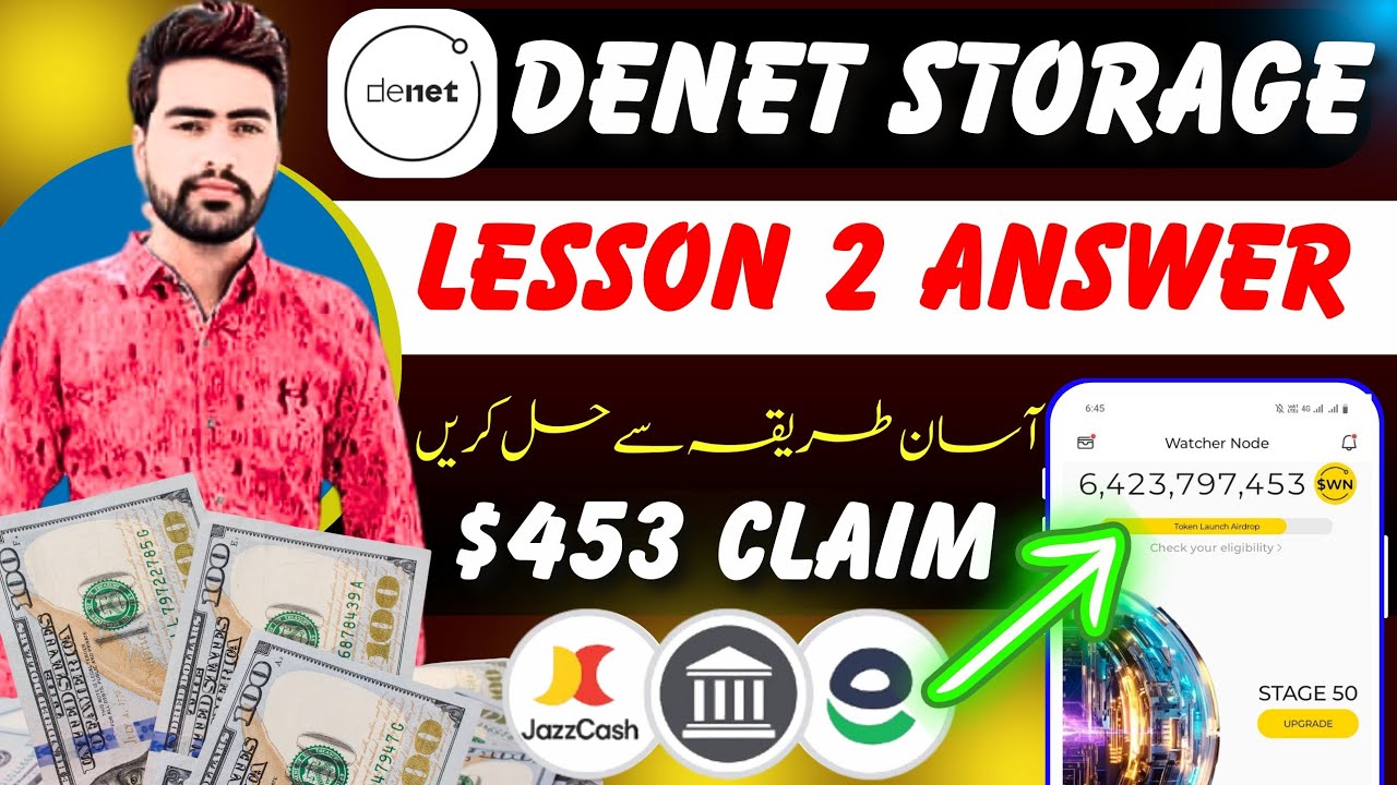 how to withdraw denet storage airdrop | denet storage airdrop withdrawal | denet airdrop withdraw