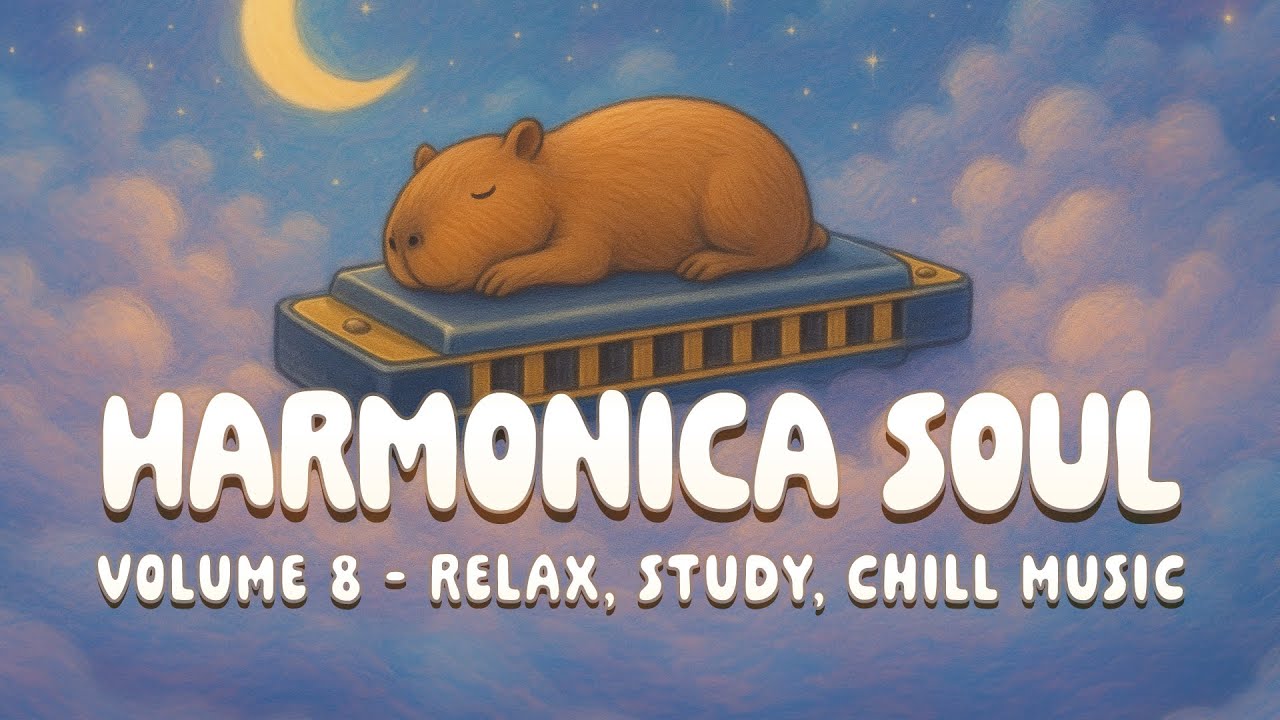Harmonica Soul Study Music Vol.8 – CapyFi 🍁🪈 [1 Hour]