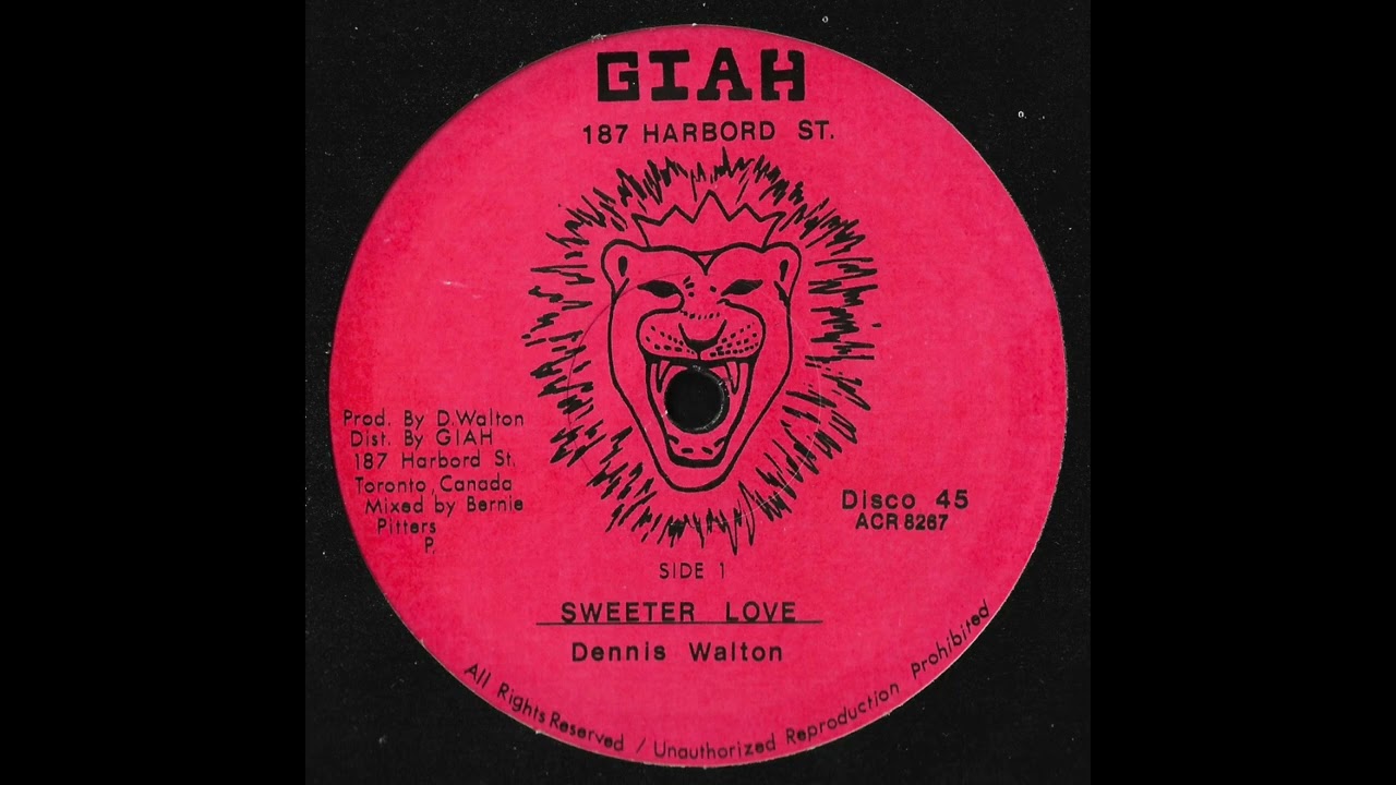 Dennis Walton - Sweeter Love